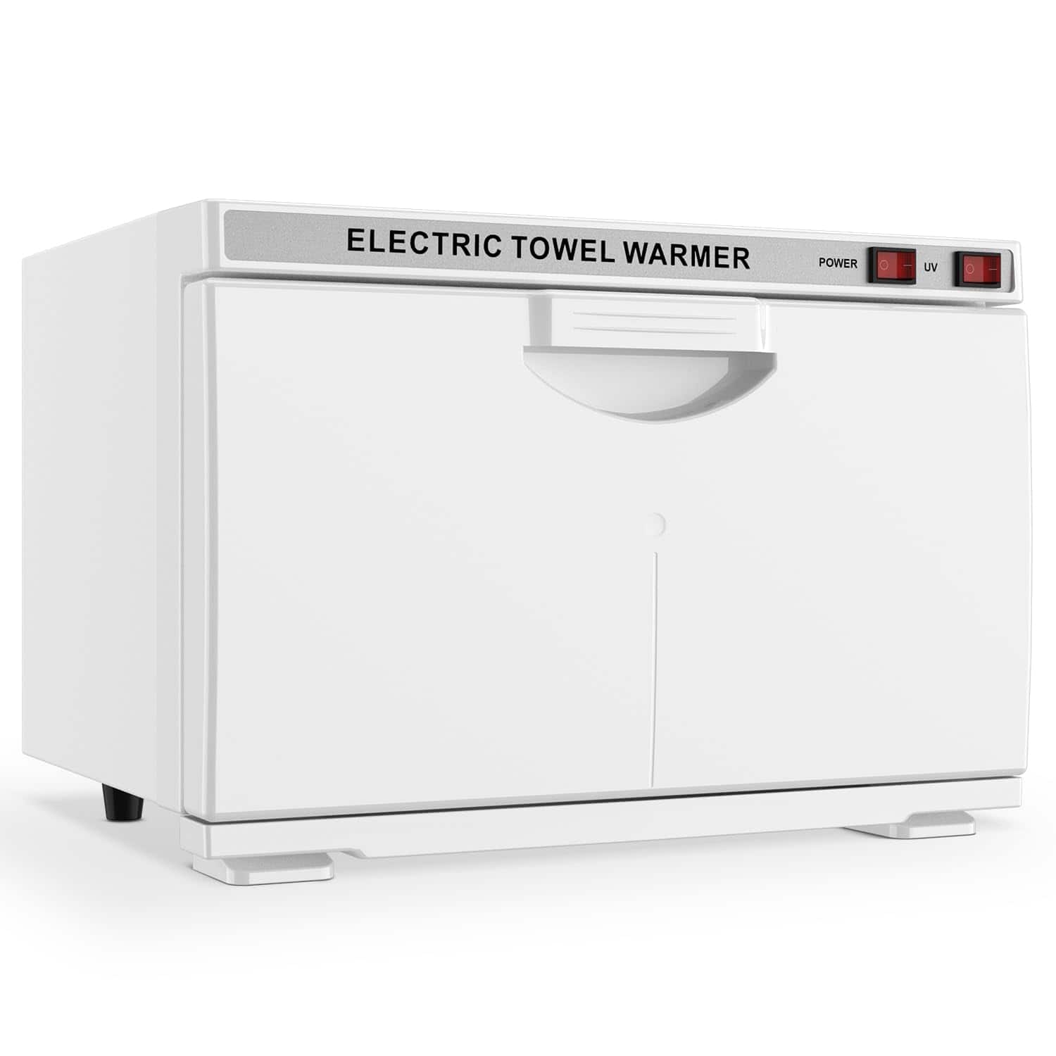 JETRANSPORT - Towel Warmer Cabinet 16l Professional Hot Heating Use For Spa Massage Salon Barber And Home - White