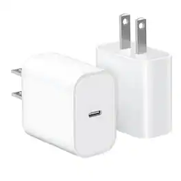 Kitcheniva - 20W Power Adapter USB-C Fast Charger For iPhone - White