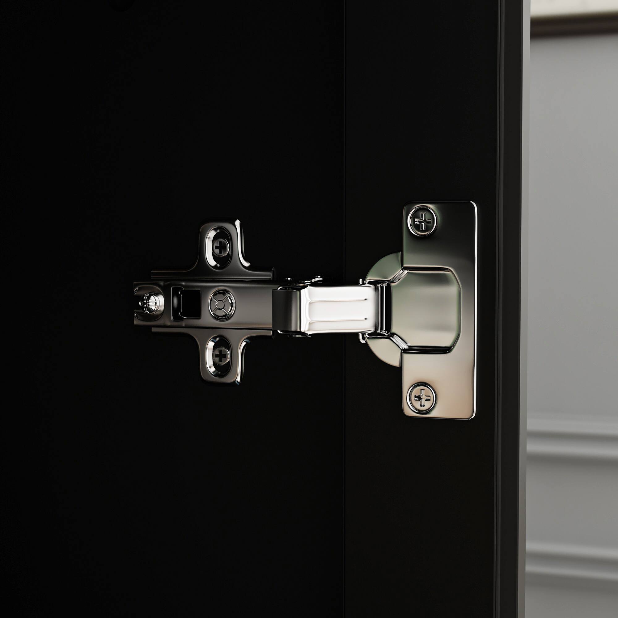 Alt View 8. Famapy - Famapy Buffet Cabinet Buffet Pantry Showcase & Organize in Style Credenzas - Black.