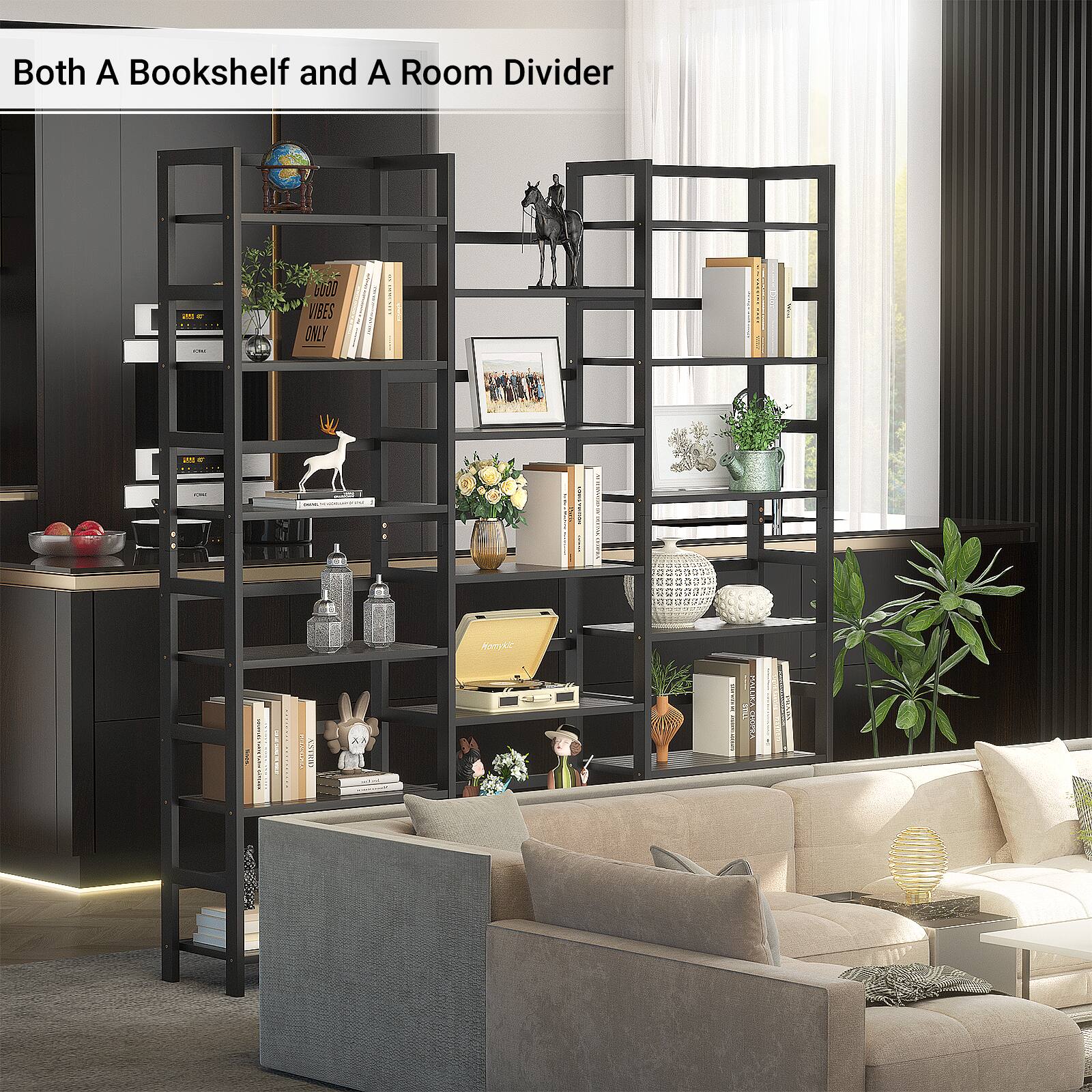 Both A Bookshelf and A Room Divider