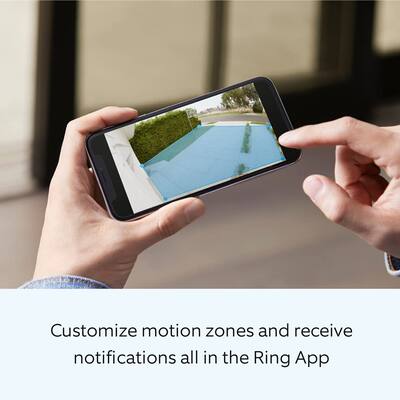 Ring - Floodlight Cam Plus Outdoor Wired 1080p Surveillance Camera - White for Sale in San Diego, CA Ring - Floodlight Cam Plus Outdoor Wired 1080p Surveillance Camera - White for Sale in San Diego, CA