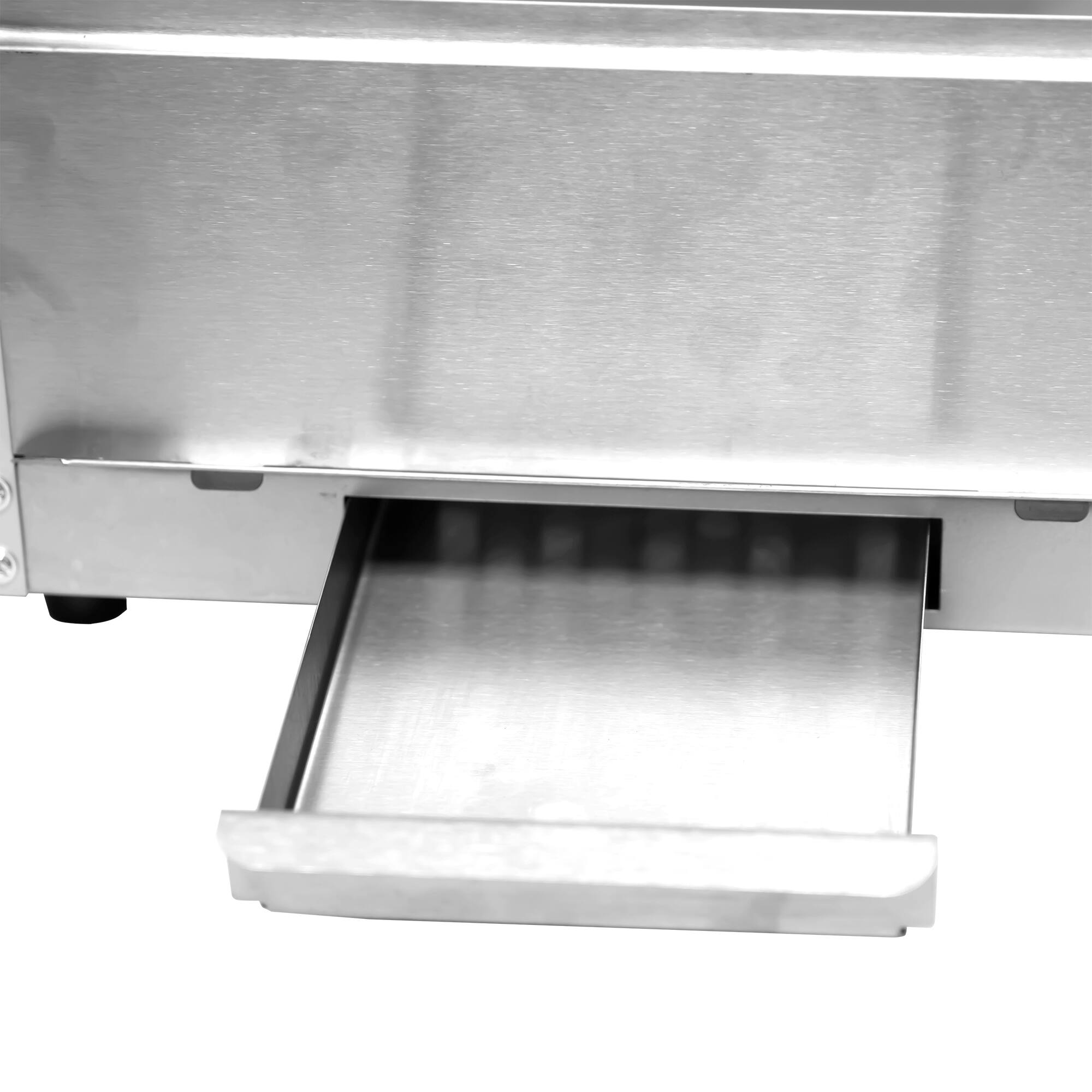 Alt View 7. Breezary - 6-Ounce Bar Style Popcorn Machine with Tempered Glass, Warming Deck, Kernel Tray & Stainless Steel Accessories - Red Popcorn Machine.