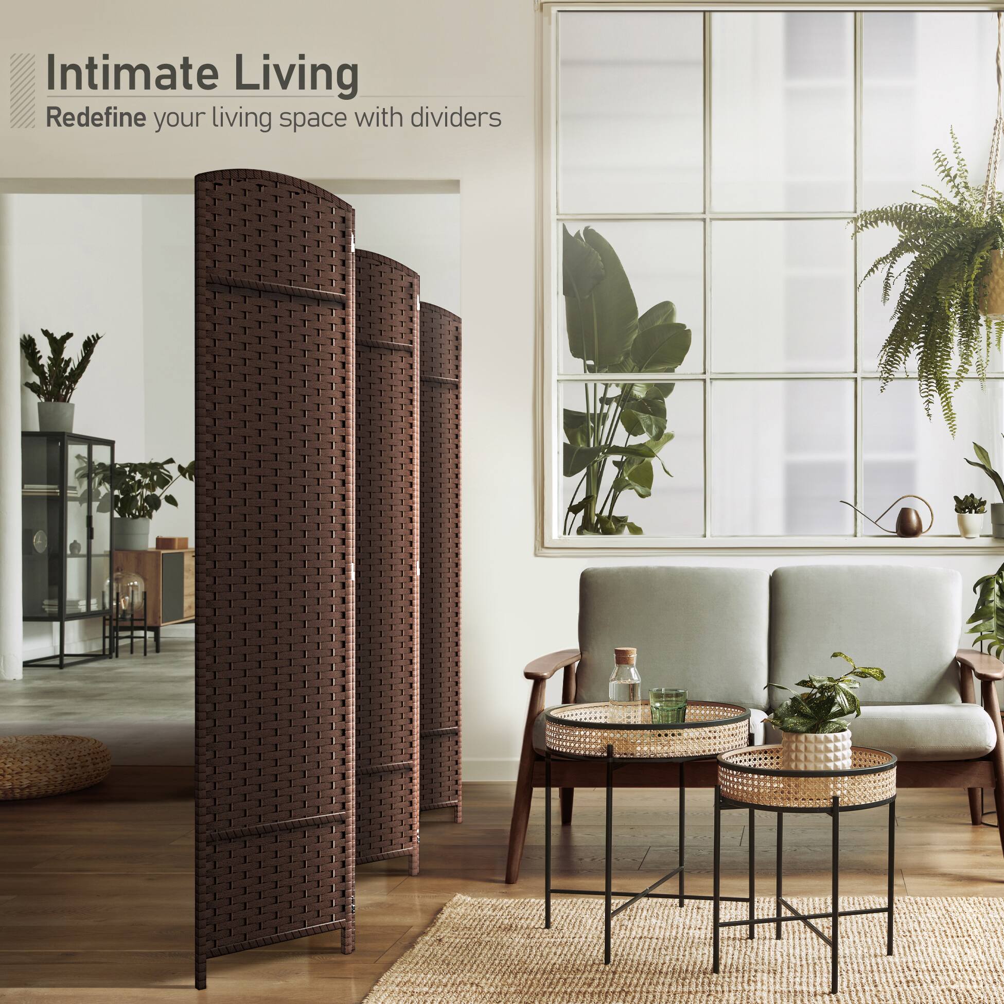Intimate Living  
Redefine your living space with dividers