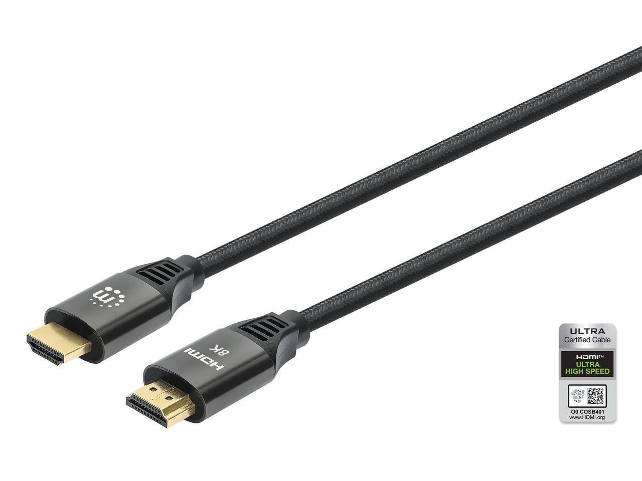 Im. TECETTTIT WCH 8K ULTRA Certified Cable HOMI ULTRA HIGH SPEED 00 COSB401 www.HDMI.org
