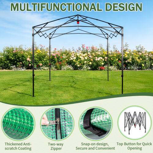 MULTIFUNCTIONAL DESIGN

- Thickened Anti-scratch Coating
- Two-way Zipper
- Snap-on design
- Top Button for Quick Secure and Convenient Opening