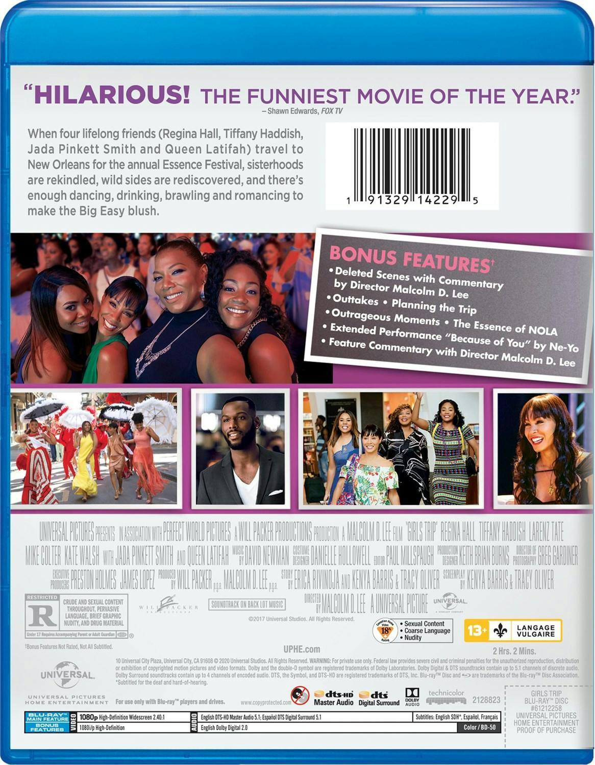 Back. Girls Trip (Blu-ray New Box Art) [Blu-ray].