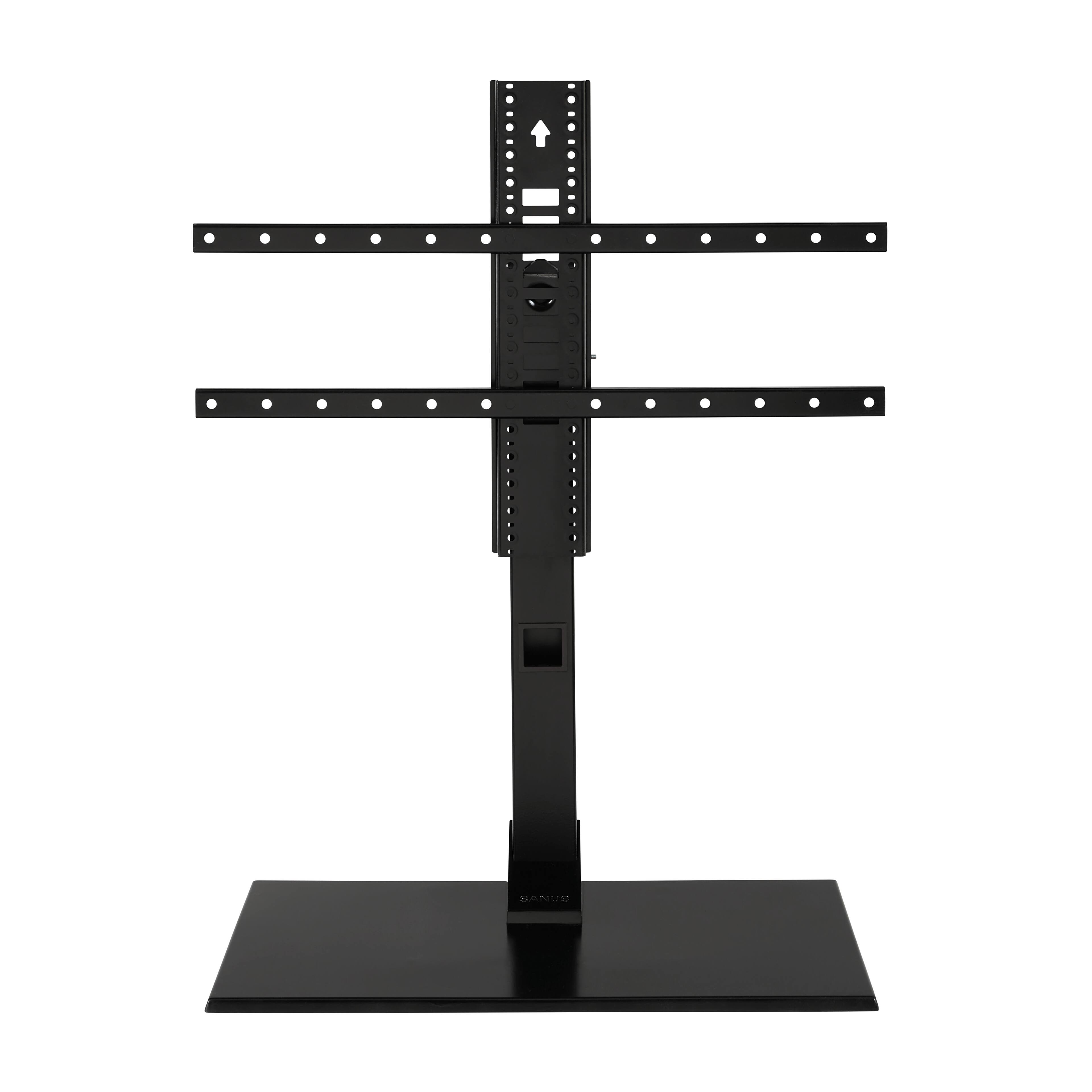 Alt View 23. SANUS Elite - Swivel TV Stand for TVs 40"-86" - Sturdy Base with Swivel, Height Adjustment, and Cable Management - Black.
