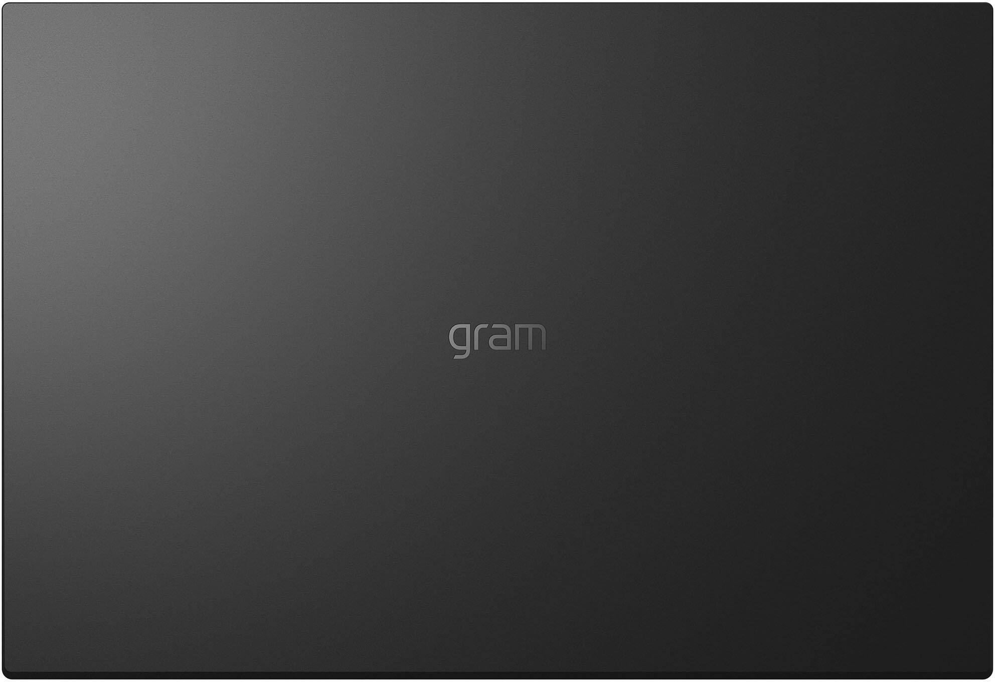 Alt View 12. LG - gram 17" 2.5K Touchscreen Laptop - Intel Core Ultra 7 Processor 256V - 16GB RAM - 512GB SSD - Copilot+ PC - Obsidian Black.