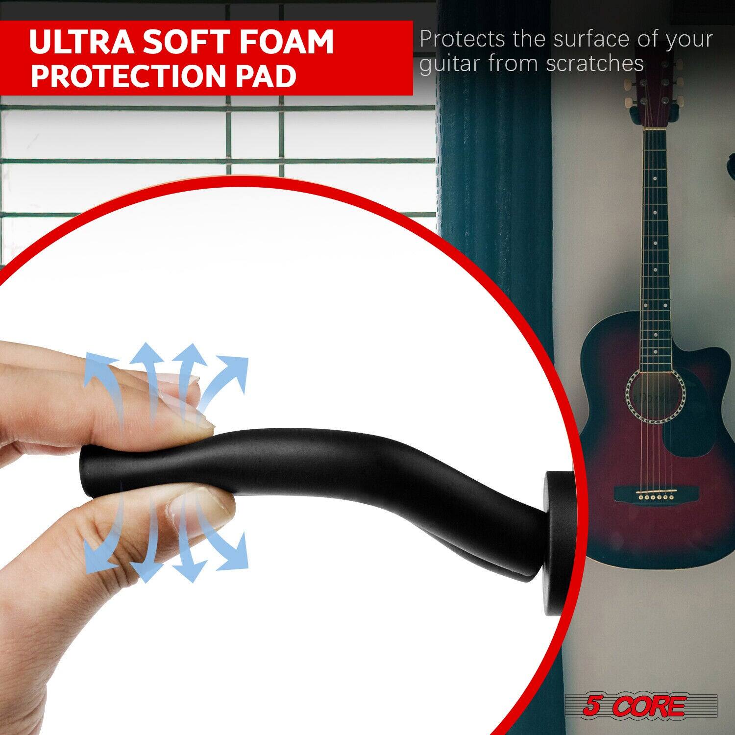 ULTRA SOFT FOAM PROTECTION PAD  
Protects the surface of your guitar from scratches  

5 CORE
