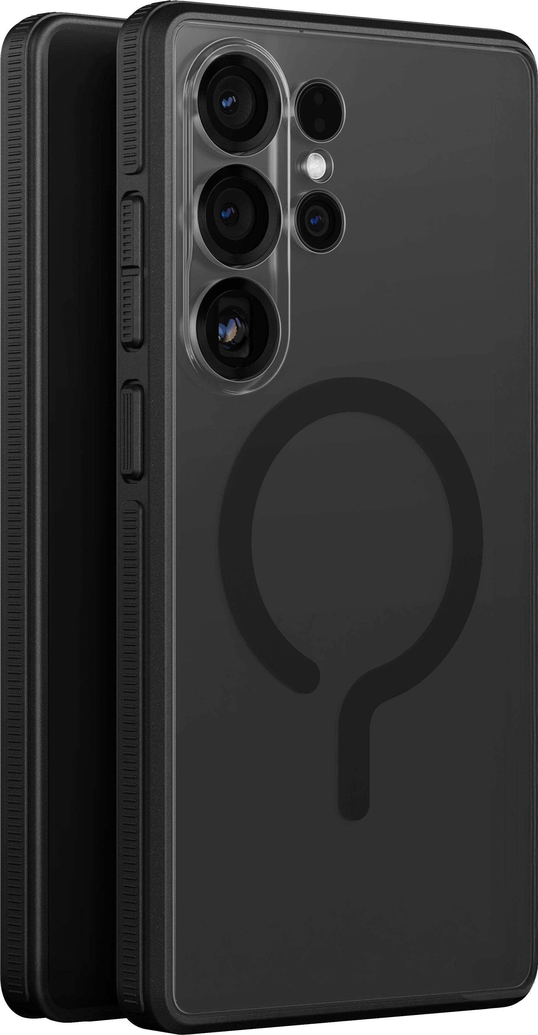 Alt View 4. dbrand - Ghost Case with Magnets for Samsung Galaxy S25 Ultra - Clear.