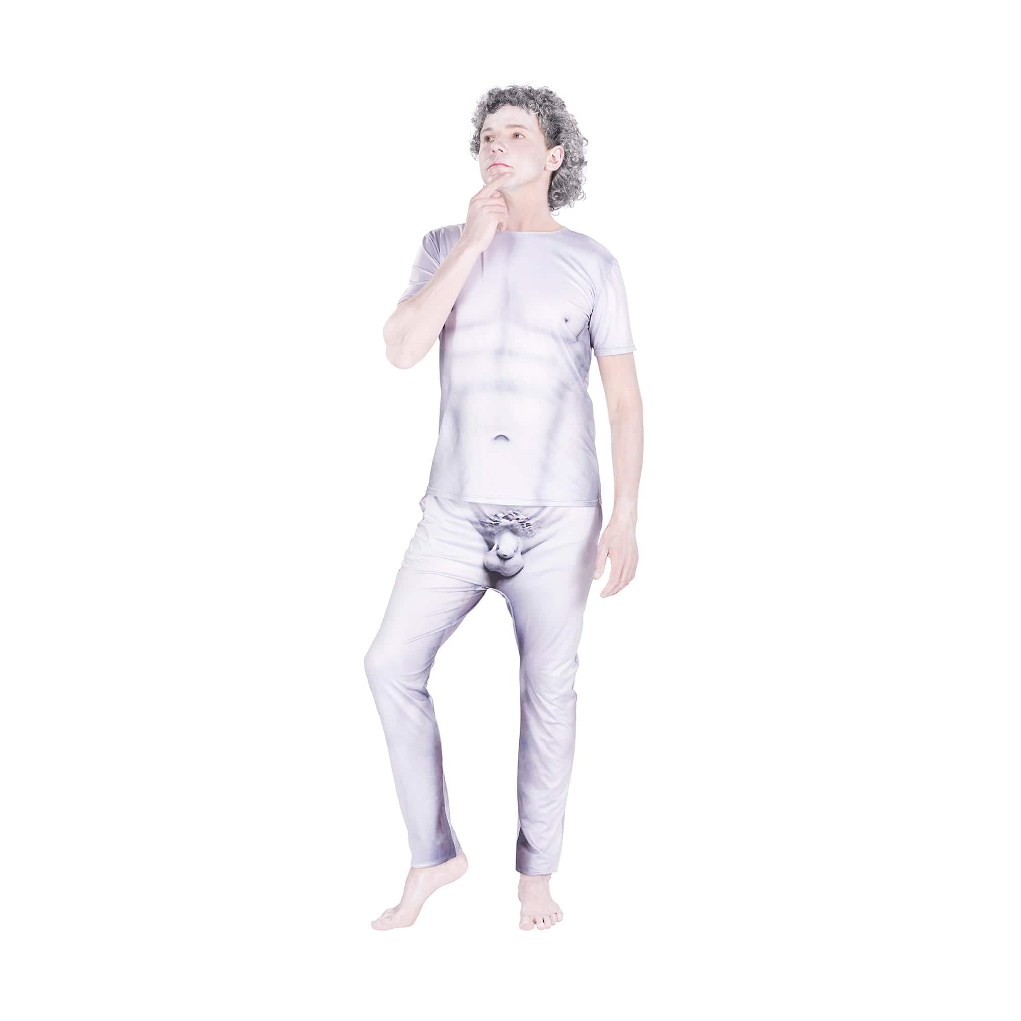 Orion Costumes - Statue of David Adult Costume | Extra Large - Gray