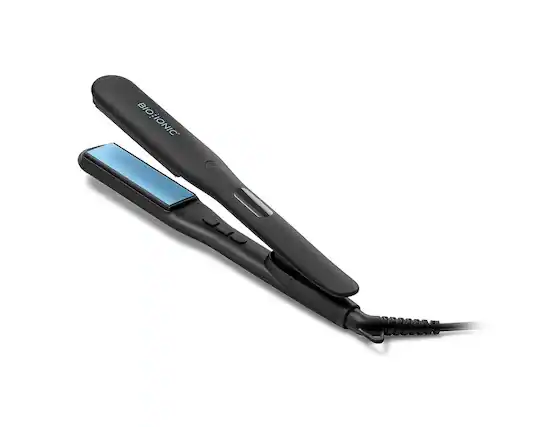 Front. Bio Ionic - Bio Ionic Onepass Styling Iron 1" Effortless Beautiful Long Lasting Professional Hair - Black.