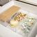 Alt View 13. Martha Stewart - Brody Premium Clear Plastic Storage Bins Paulownia Wood Lid - 7.5"x3" - Clear/Light Natural.