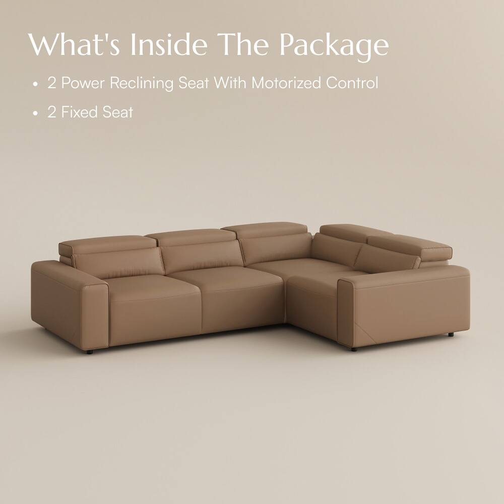 What's Inside The Package
- 2 Power Reclining Seat With Motorized Control
- 2 Fixed Seat