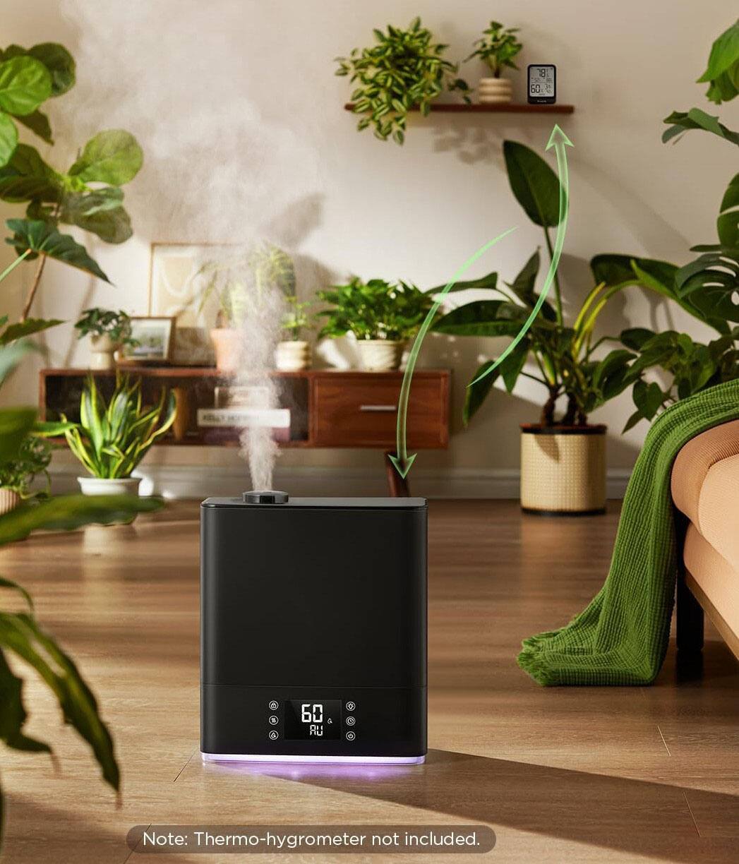 8 50 1 2 60 5 R

Note: Thermo-hygrometer not included.