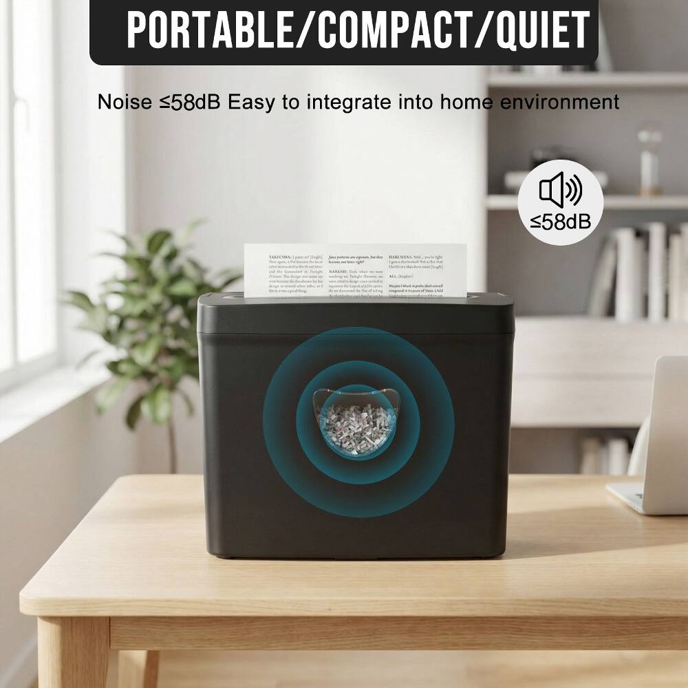 PORTABLE/COMPACT/QUIET  
Noise ≤58dB  
Easy to integrate into home environment