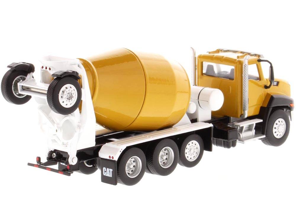 Alt View 3. Diecast Masters - CAT Caterpillar CT660 Day Cab Tractor w/McNeilus Bridgemaster Concrete Mixer "Play & Collect!" 1/64 by Diecast Masters.