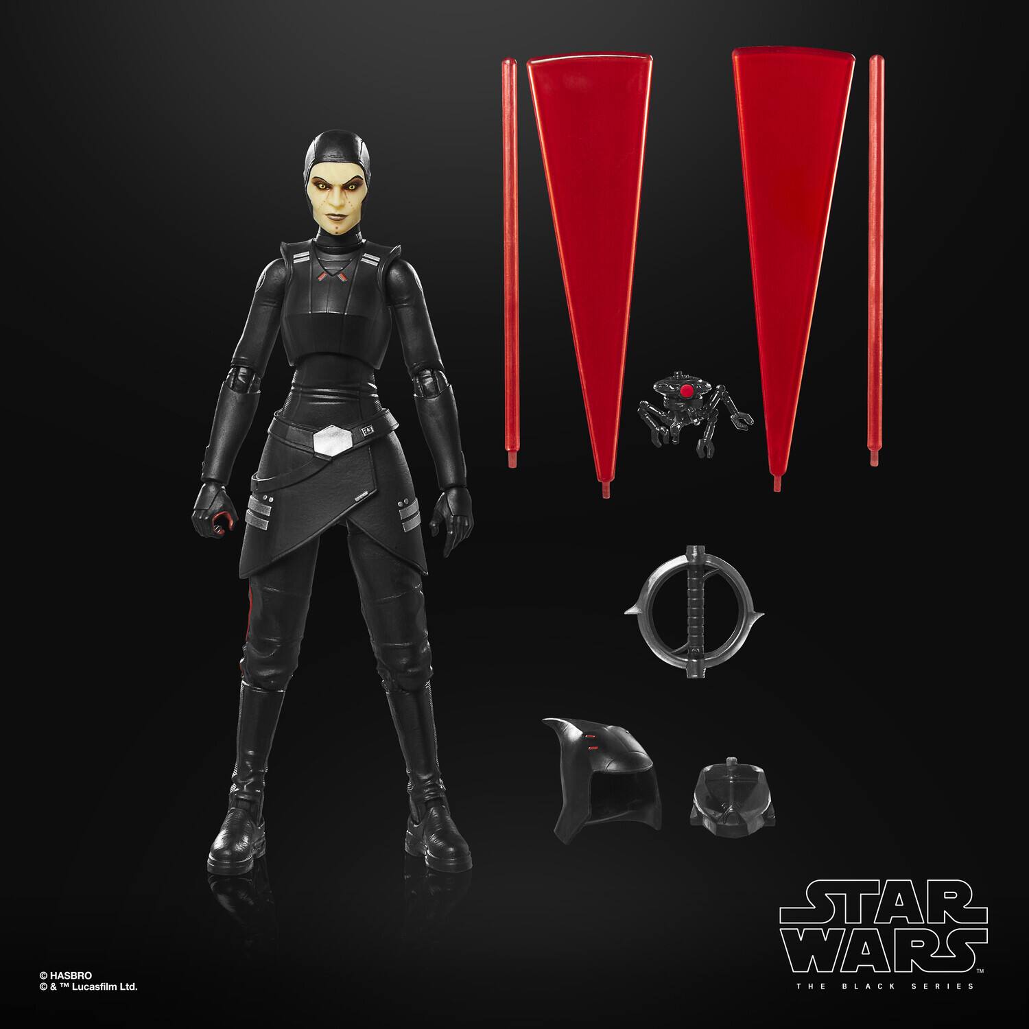 I O HASBRO & TM Lucasfilm Ltd. STAR WARS - THE BLACK SERIES