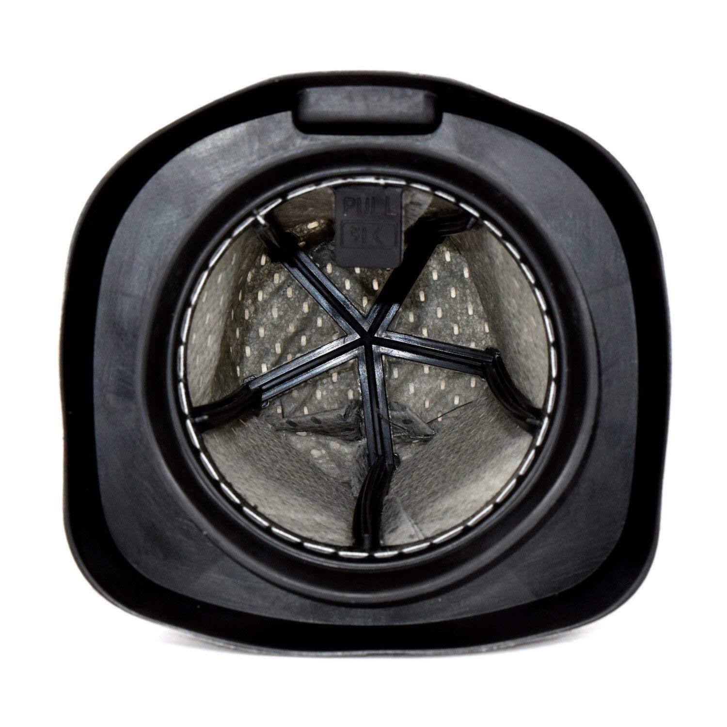Angle. HQRP - HQRP 2-Pack Dust Cup Filters Replacement F25 for Dirt Devil Simpli-Stik SD20000, Versa Power M083405 Stick Vacuums.