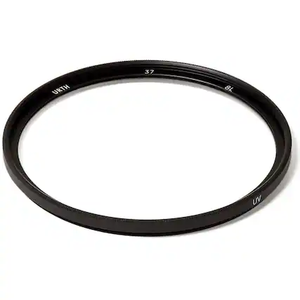 Front. Urth - Urth 37mm Circular UV Lens Filter.