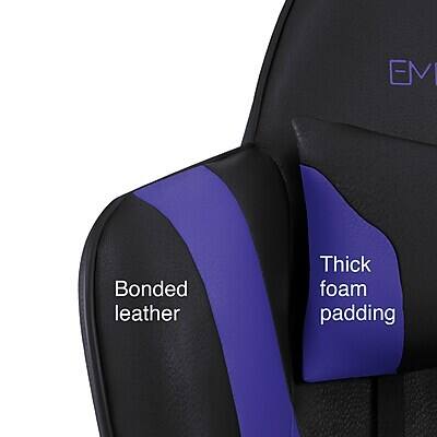 EM Bonded leather Thick foam padding