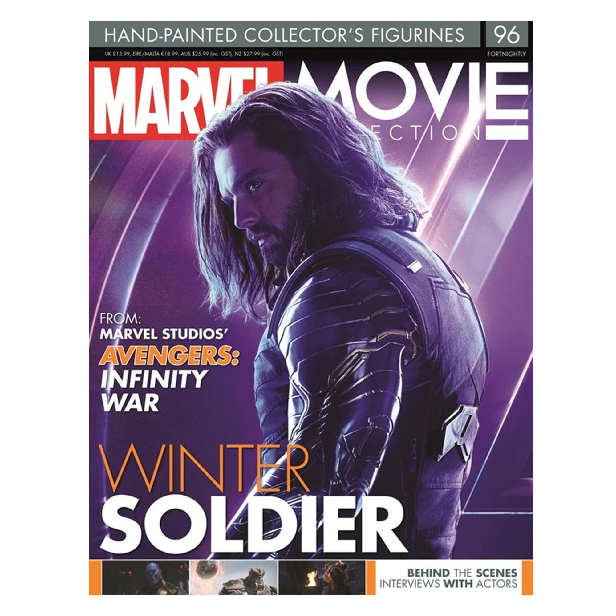 Eaglemoss Marvel Movie Collection Magazine Issue #96 Infinity War Winter Soldier price history on PriceWatchPro