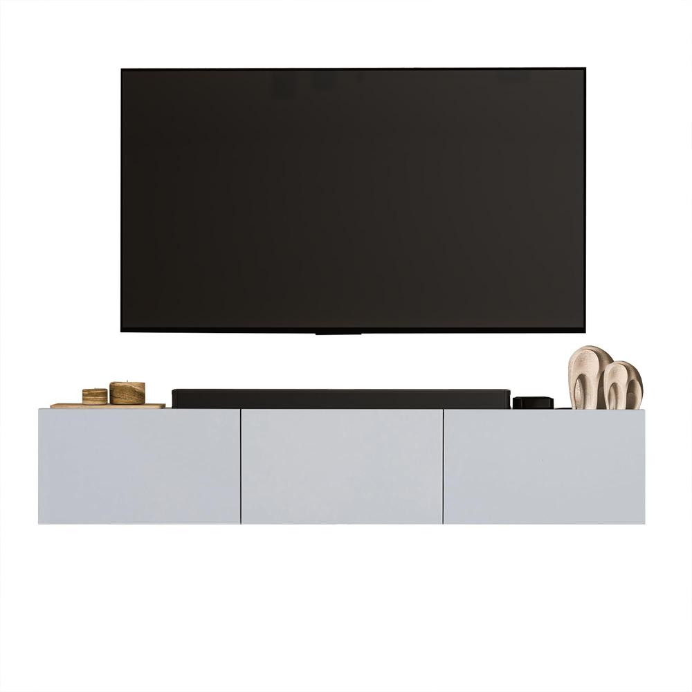 Alt View 2. Atelier Mobili - Floating TV Stand, TV Stand up to 75 inch TV, Floating TV Stand Wall Mounted - Brown.