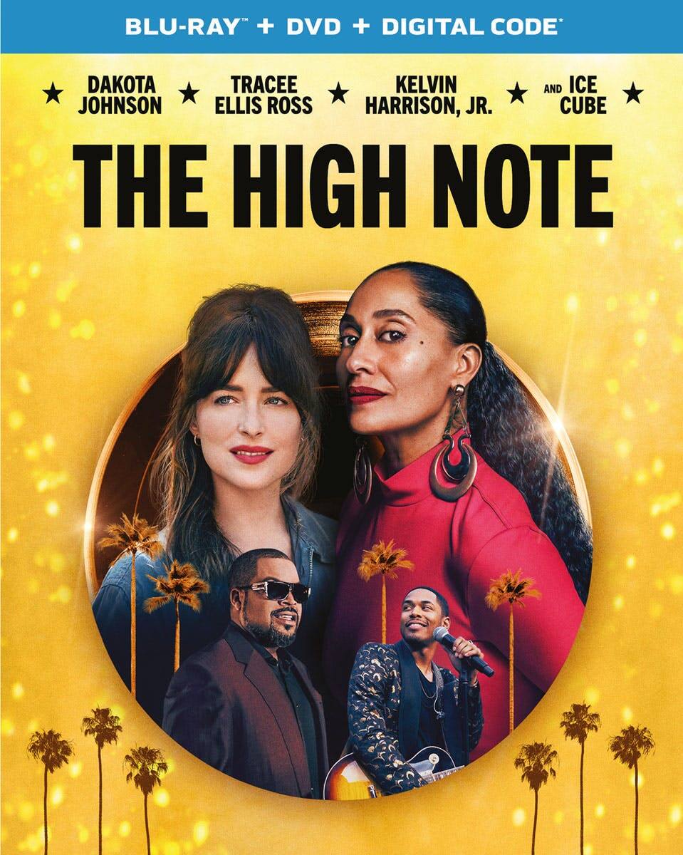 Front. The High Note (DVD + Digital) [Blu-ray].