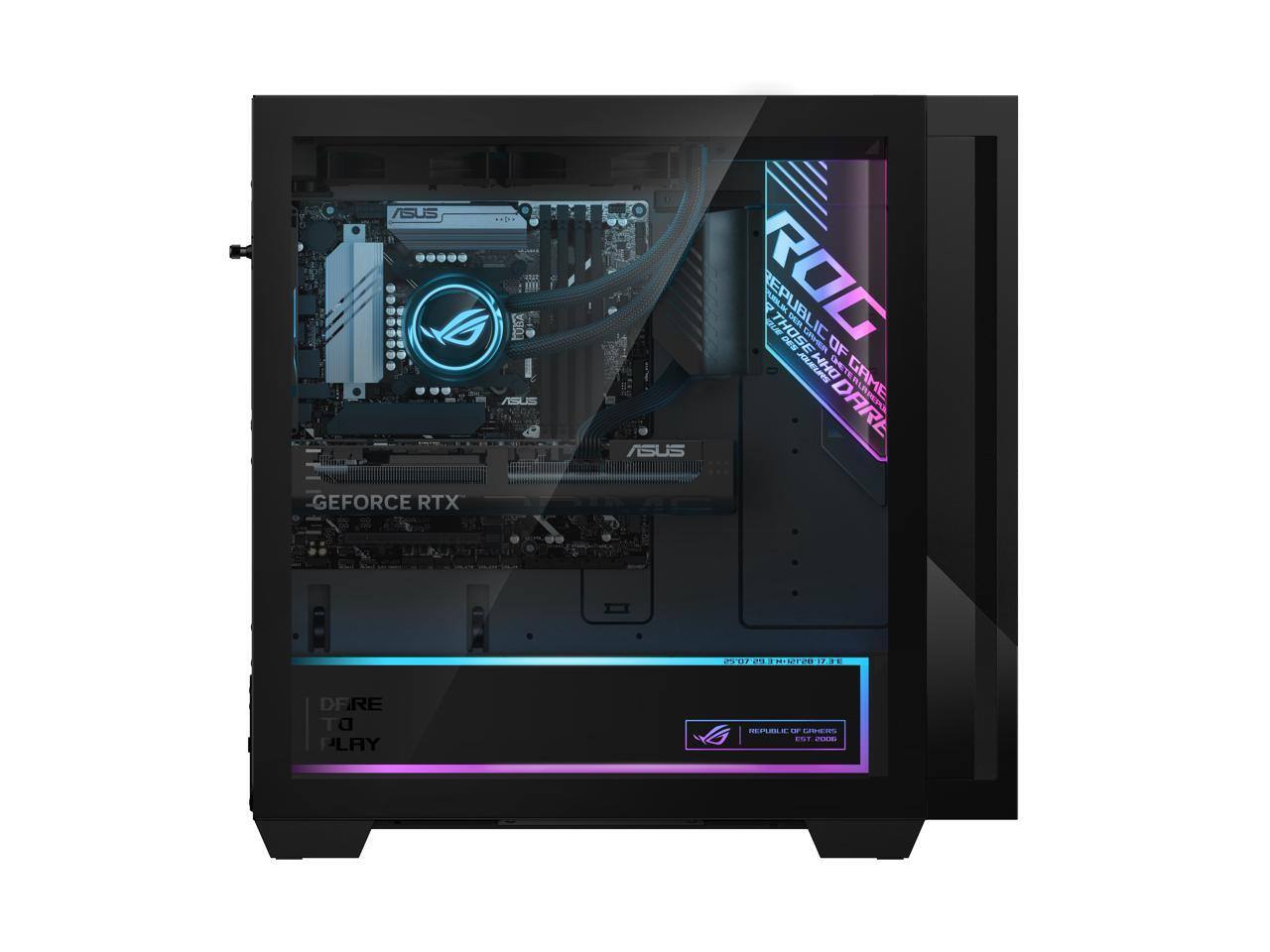 ASUS  
LUBA ASUS  
ROG REPUBLIC OF GAMING  
GEFORCE RTX  
DFIRE TO PLAY  
REPUBLIC OF GAMING