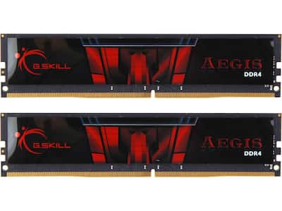 G.SKILL Aegis 32GB (2 x 16GB) 288 Pin PC RAM DDR4 2666 (PC4 21300 G.SKILL Aegis 32GB (2 x 16GB) 288 Pin PC RAM DDR4 2666 (PC4 21300