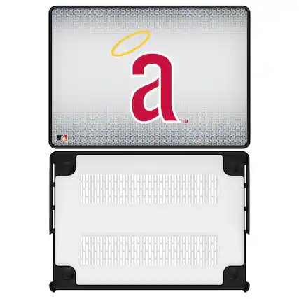 Front. Keyscaper - California Angels Linen MacBook Case - Pro 13 in - Multicolor.