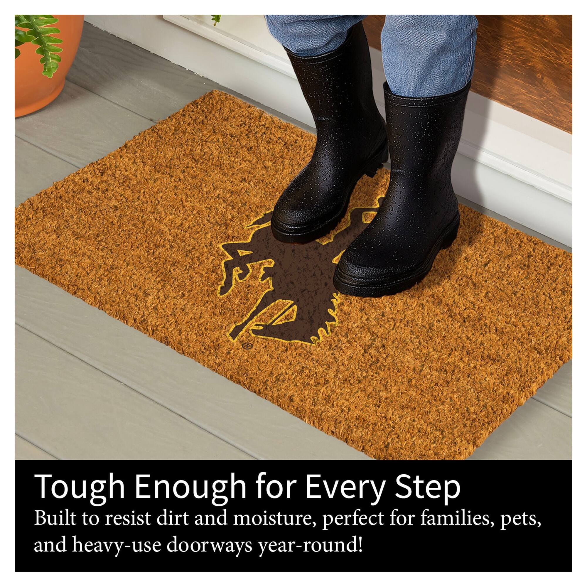 Tough Enough for Every Step  
Built to resist dirt and moisture, perfect for families, pets, and heavy-use doorways year-round!