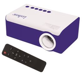 Lexibook - Mini Home Cinema Projector for Movies & Games - Blue