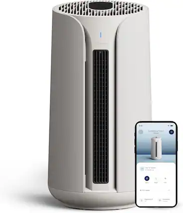 Blueair
9:41
ComfortPure" 3-in-1 Redroom
M
Your air quality Excellent or
6
Auto
Night
For
+ For fan speed
I
Display lock OF
Schedules : I OCCOORE