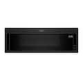 Whirlpool - 1.1 Cu. Ft. Low Profile Over-the-Range Microwave Hood Combination - Black