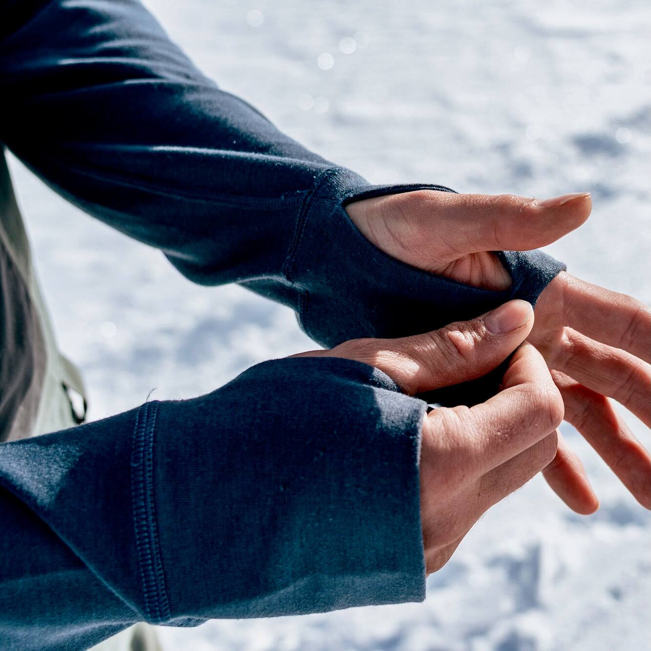 Alt View 6. Mobile Warming - Women's BaseLite Heated Baselayer Shirt - Arctic Blue.