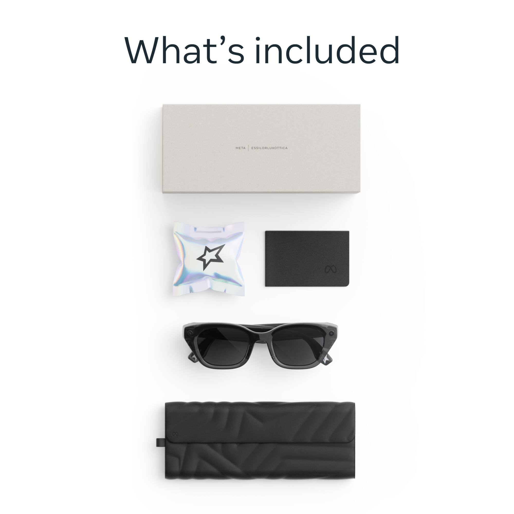 What's included

META ESILOR LUXOTTICA