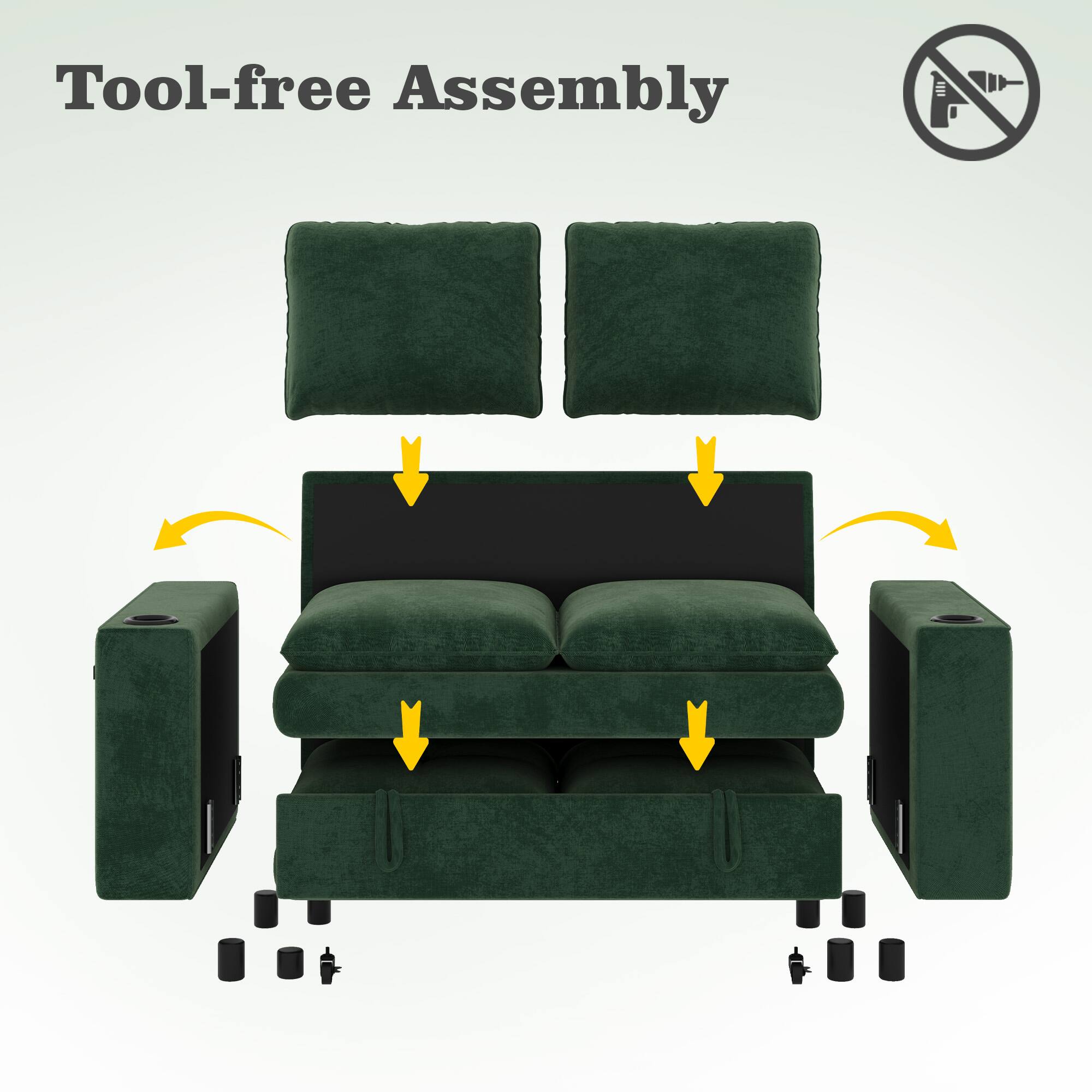 Tool-free Assembly