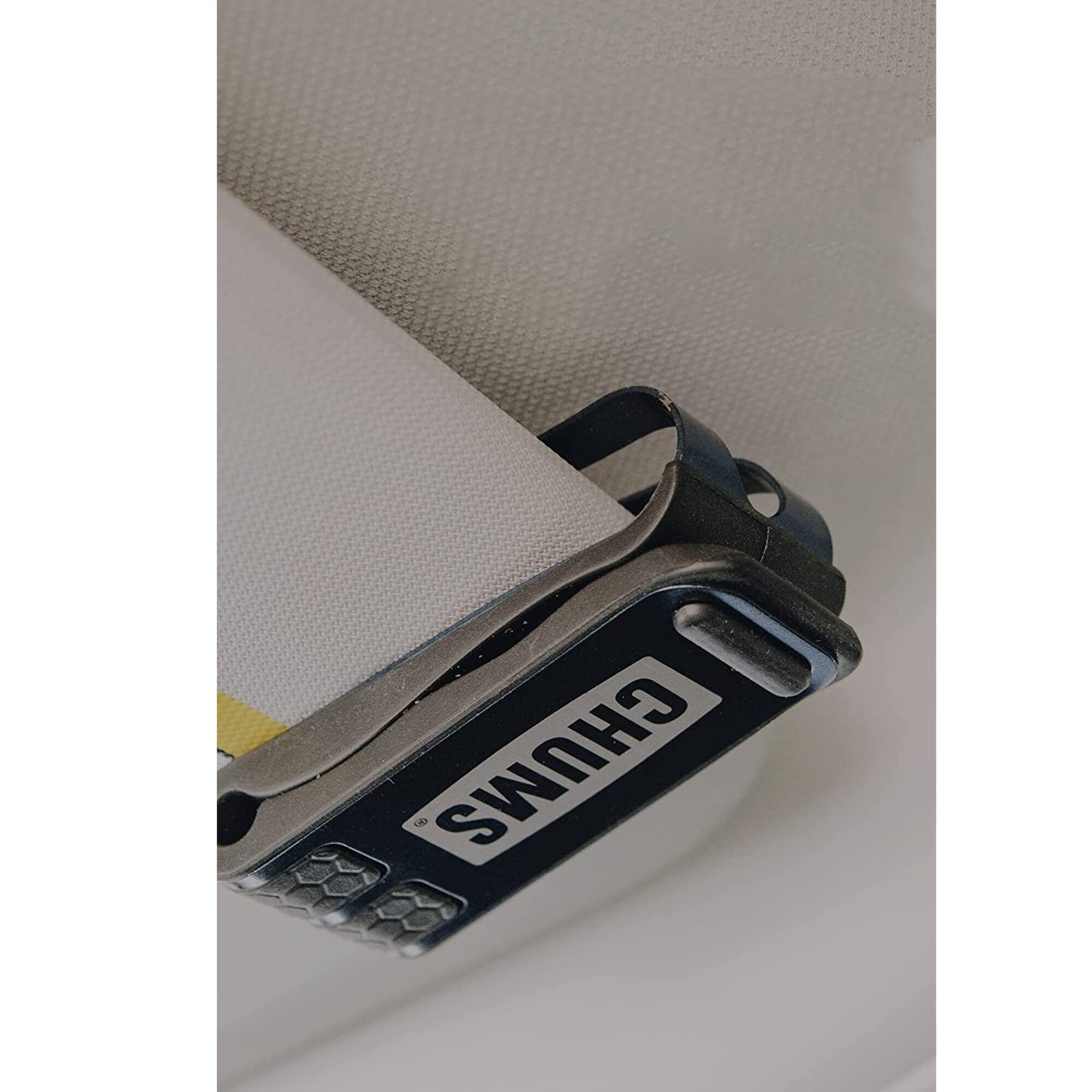 Alt View 3. Chums - Chums Glasshopper Metal Visor Eyewear Clip - Silver - Silver.