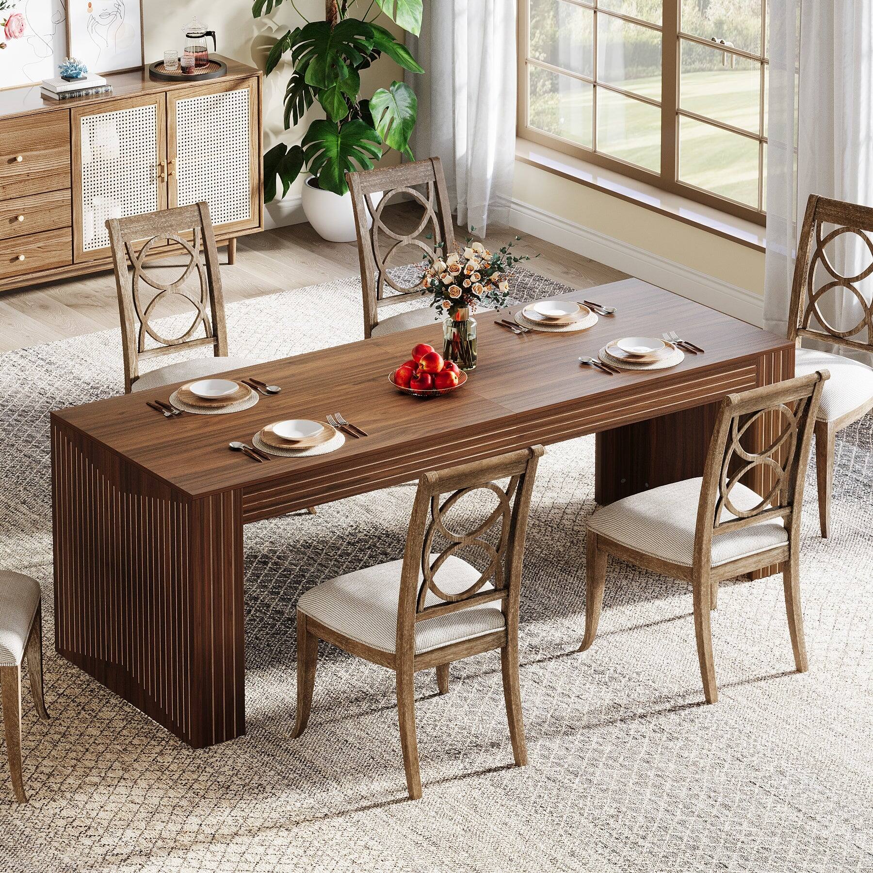 Dark Brown Kitchen Table