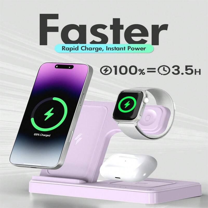 Faster  
Rapid Charge, Instant Power  
100% = 3.5H  
69% Charged