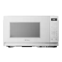 Midea - 0.7 Cu. Ft. Compact Countertop Microwave Oven, 700W, 11 Power Levels - White