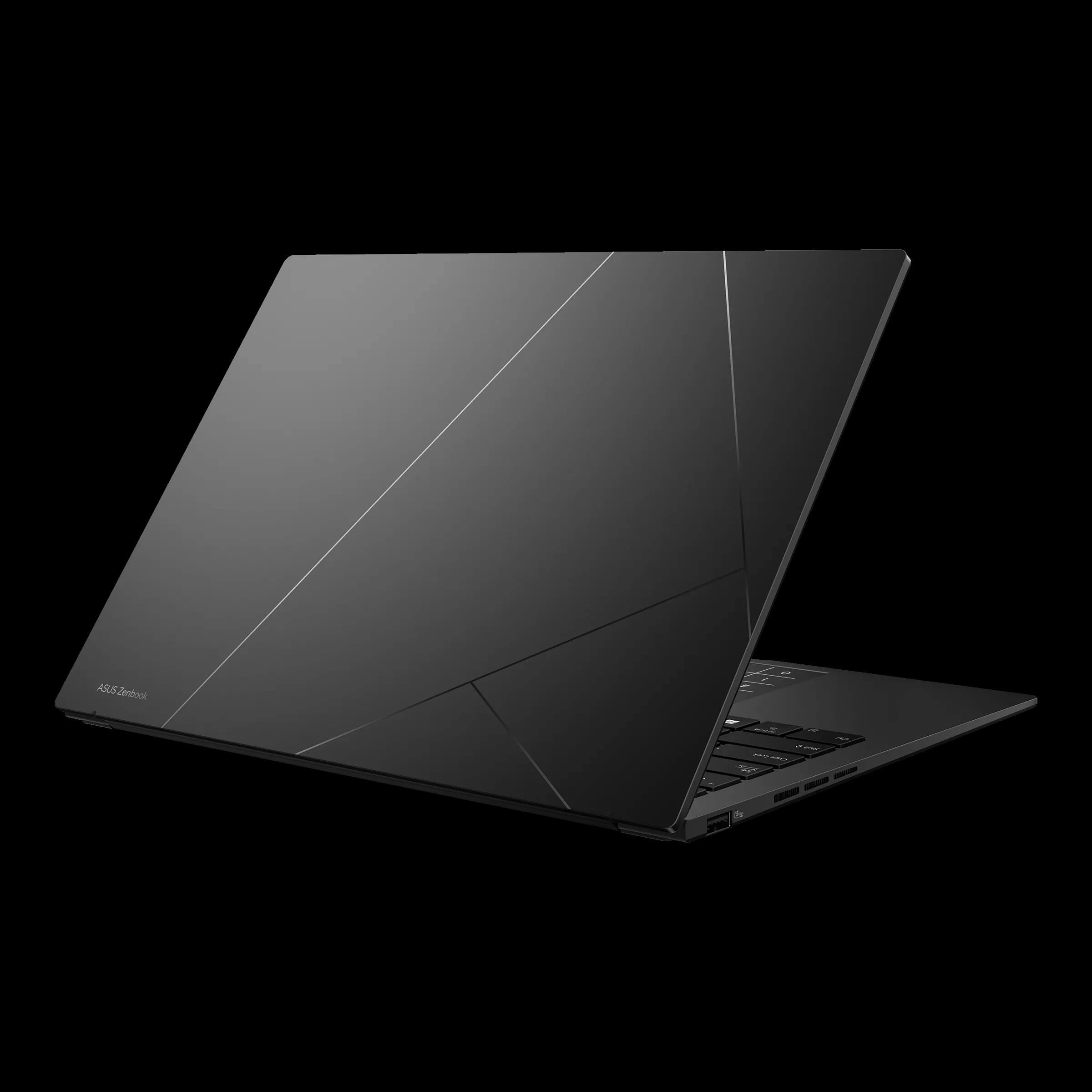 Alt View 4. ASUS - Zenbook 14 14'' FHD+ OLED Laptop - AI PC - AMD Ryzen AI 7 350 with 32GB Memory - 1TB SSD - Copilot+ PC - Windows 11 - Jade Black.