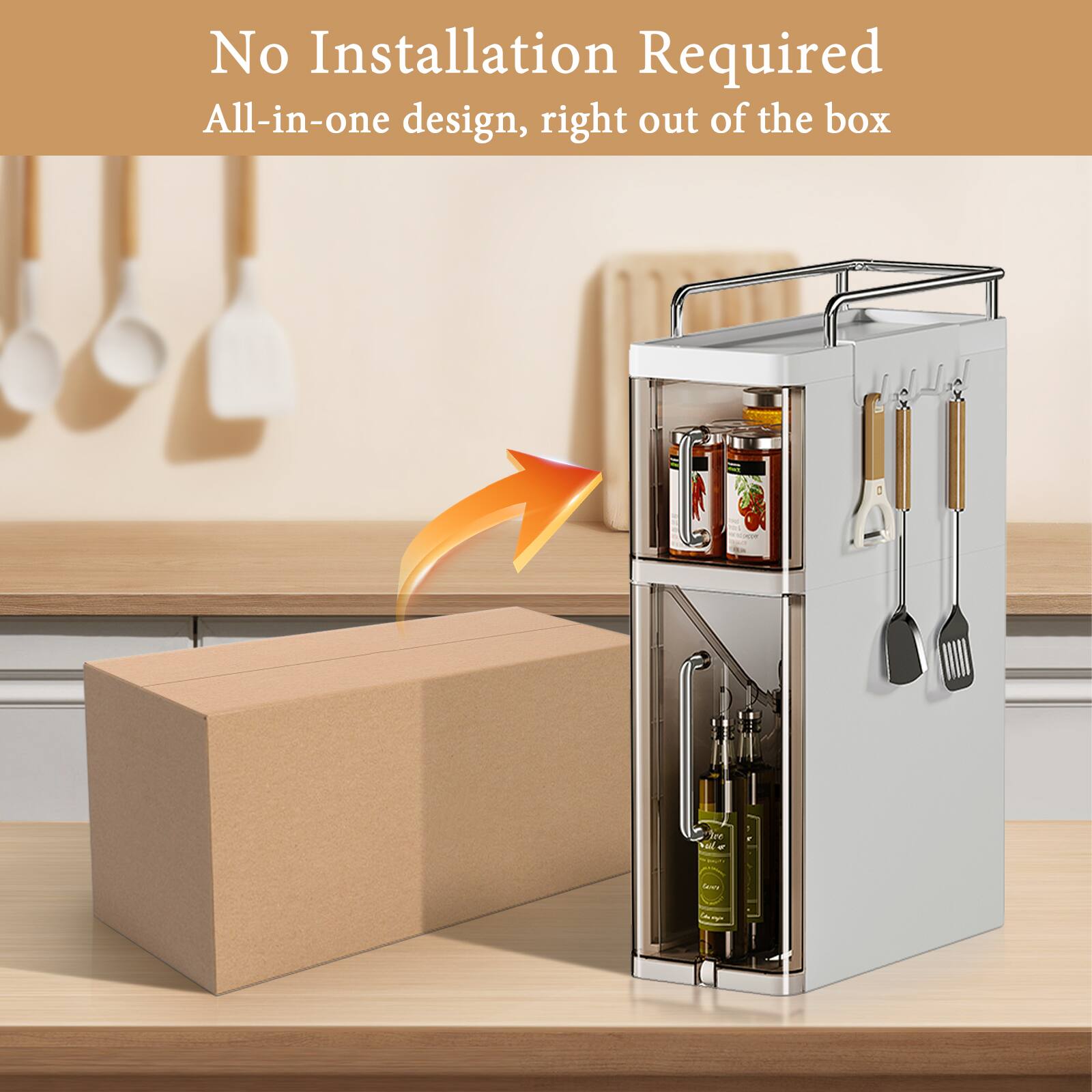 No Installation Required  
All-in-one design, right out of the box