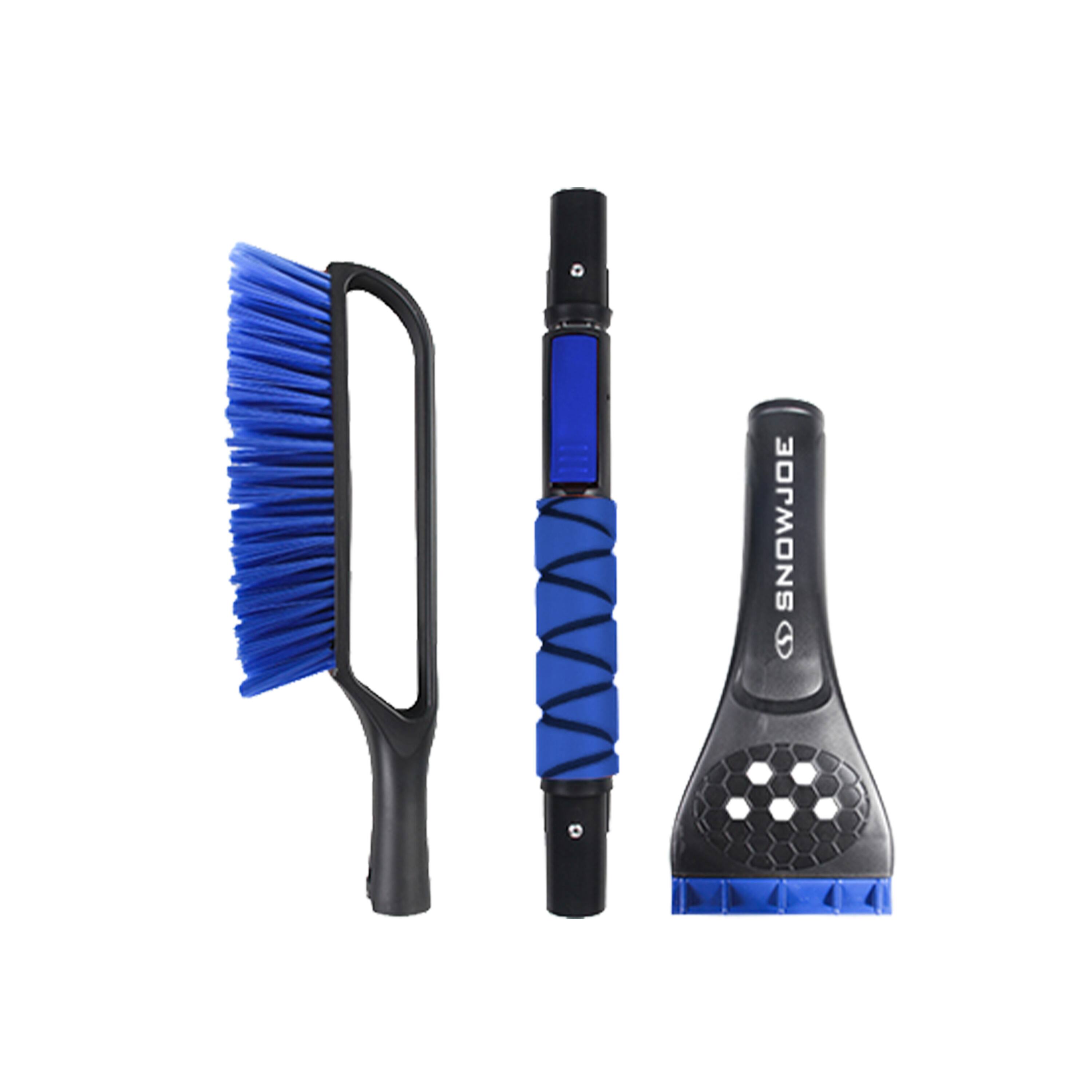 Alt View 3. Snow Joe - Snow Joe 2 Pack 42" Jumbo Multi-Purpose Ice Scraper & Snow Brush, SJEG-SB42SHX2 - Blue.