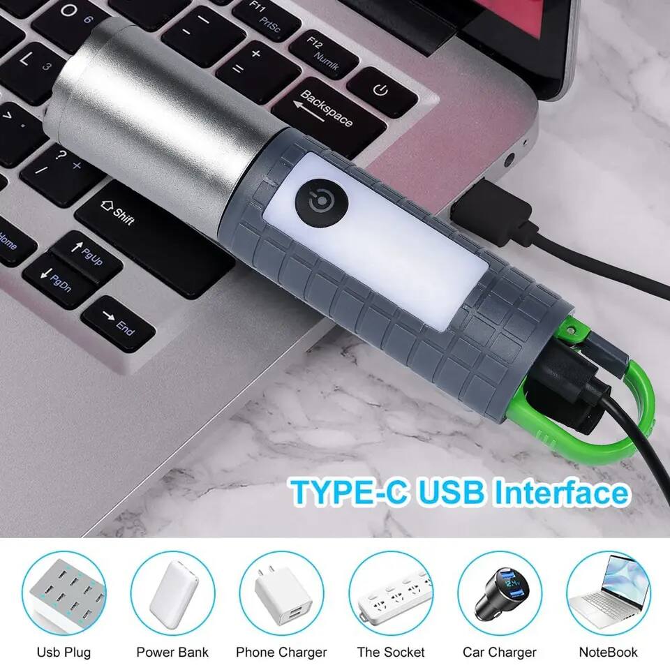 O 6 L 3 | > - ? / + - - F11 PrtSc F12 + NumLock = Backspace Shift PgUp PgDn End

TYPE-C USB Interface

- USB Plug
- Power Bank
- Phone Charger
- The Socket
- Car Charger
- Notebook