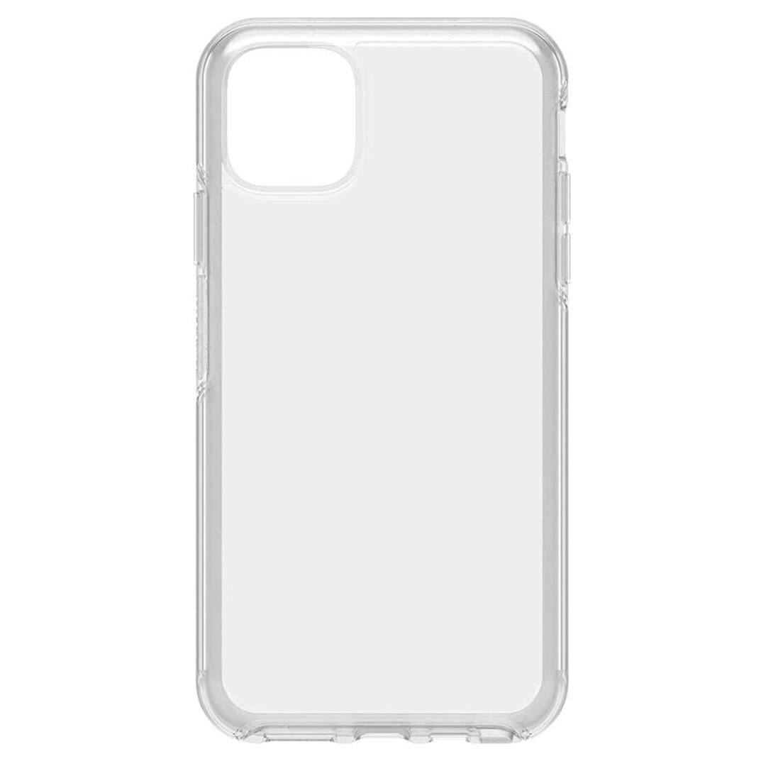 Back. OtterBox - Symmetry Case & Alpha Glass Screen Protector for iPhone 11 Pro Max | iPhone XS Max - Clear - Clear.