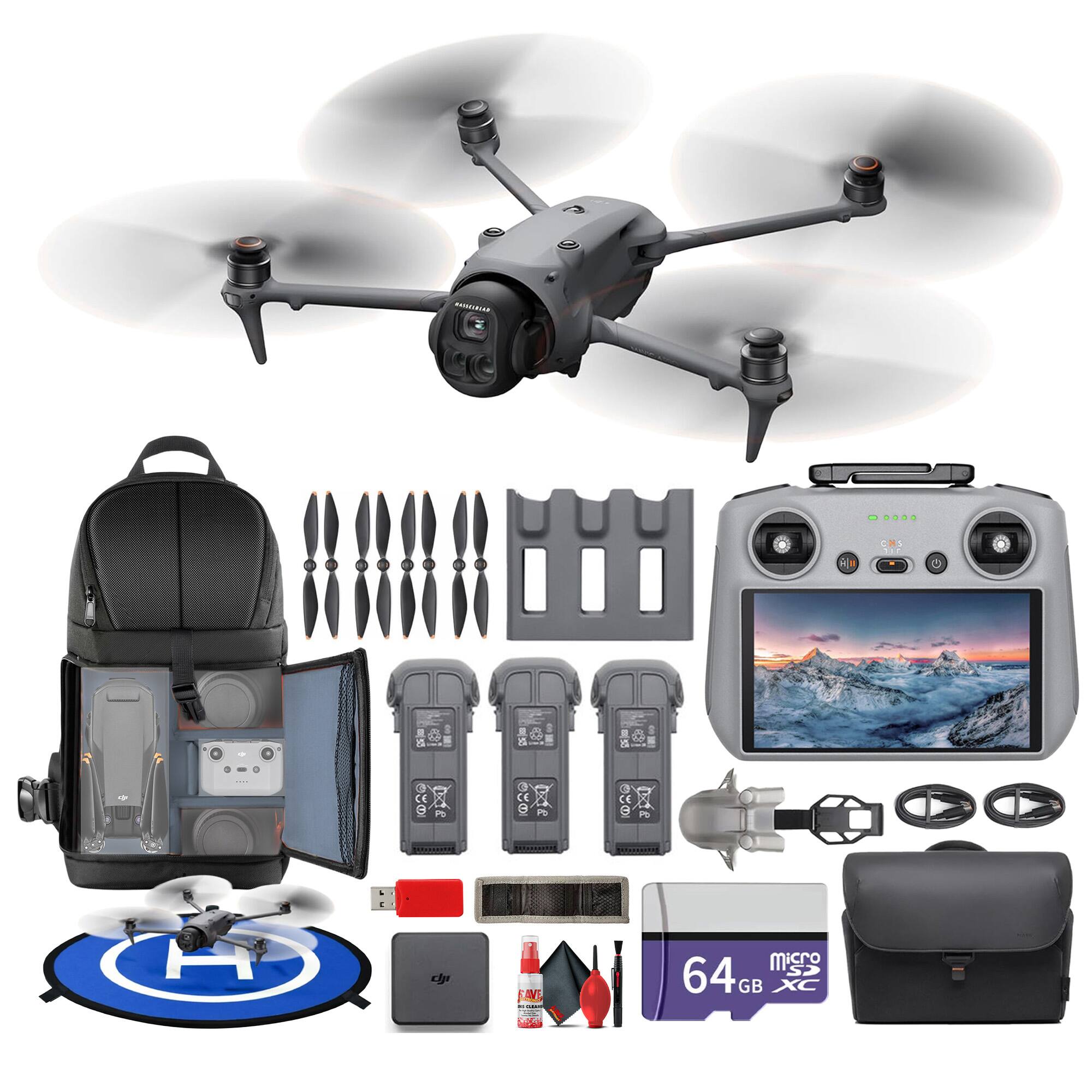 DJI - Mavic 4 Pro Drone Fly More Combo Bundle