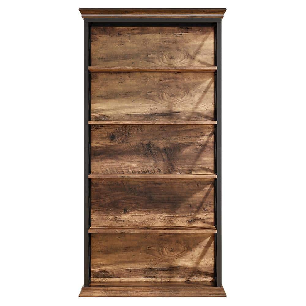 Kadyn - Bookshelf, Storage Shelf, Bookcase,6-Tier Bookshelf, 70.87" Etagere Bookcase for Home Office - Brown
