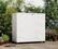 Angle. Yardgrace - Outdoor Storage Locker 34.3 in. x 15.1 in. x 33.5 in Resin Large Waterproof 80 Gal. Deck Box - White No Shelves.